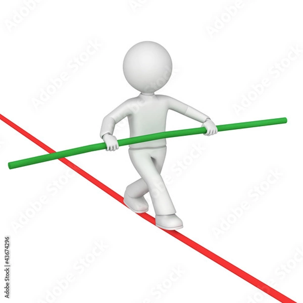 Obraz Tightrope walker