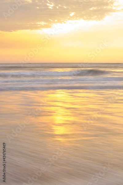 Obraz largo atardecer