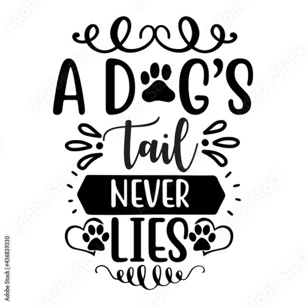 Obraz dog svg design