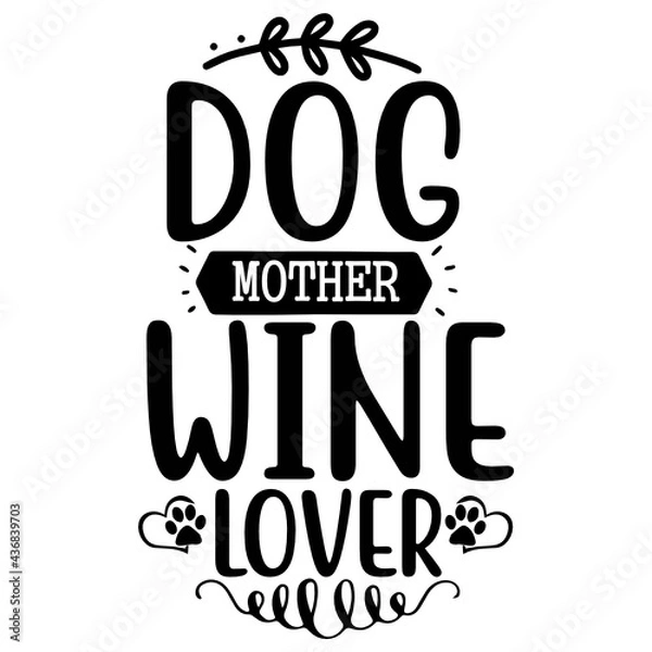 Obraz dog svg design