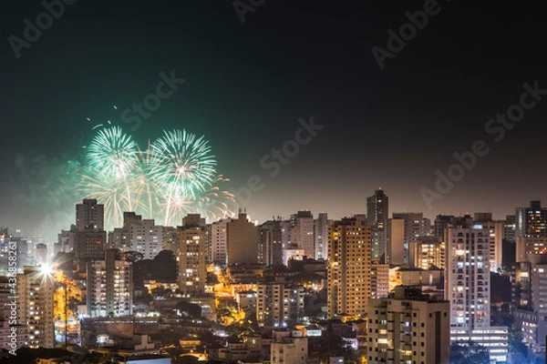 Obraz Fogos de artifícios - São Paulo - SP