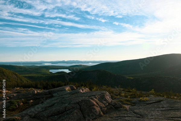 Obraz The View from Penobscot Mountain