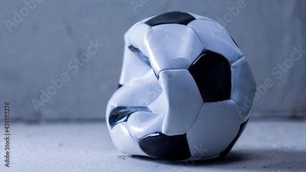 Obraz Fussball defekt