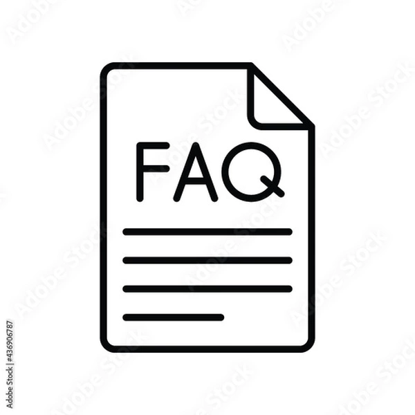 Fototapeta Faq icon

