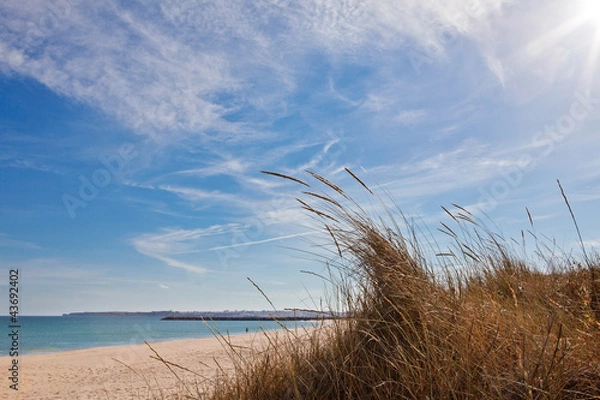 Fototapeta beautiful deserted beach