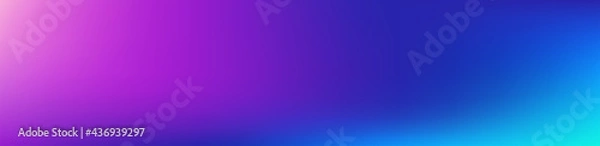 Fototapeta Purple, Pink, Turquoise, Blue Gradient Shiny Vector Background.