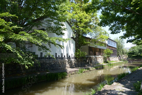 Fototapeta 八幡堀　滋賀県近江八幡市