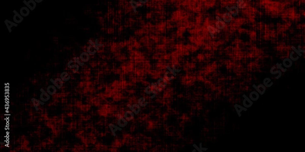 Obraz 赤と黒の和紙イメージ・パノラマサイズ