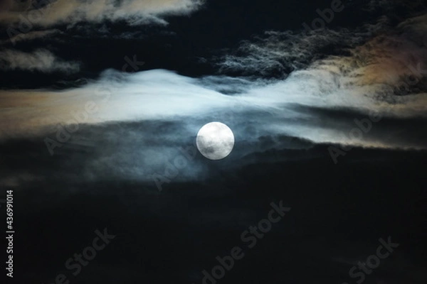 Obraz 神秘的な月