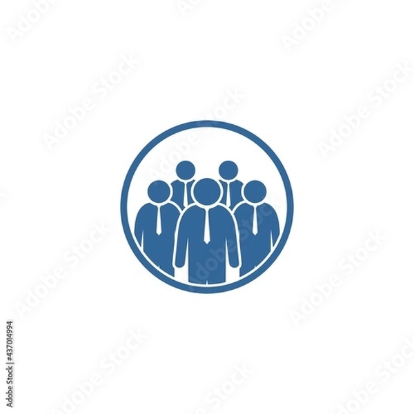 Obraz working group icon vector design illustration
