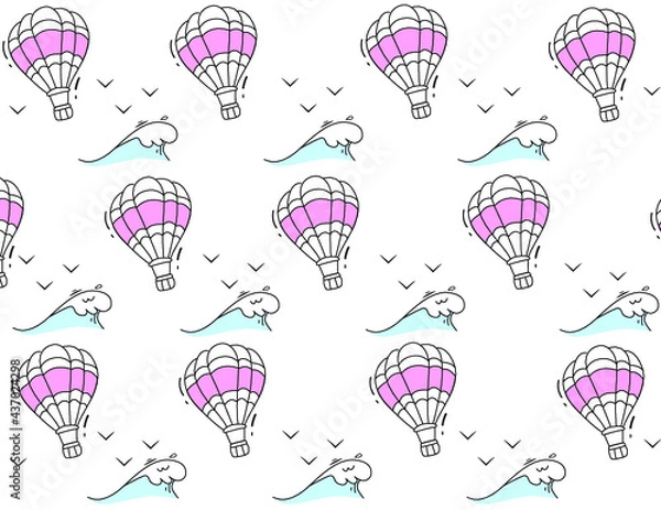 Fototapeta set of balloons