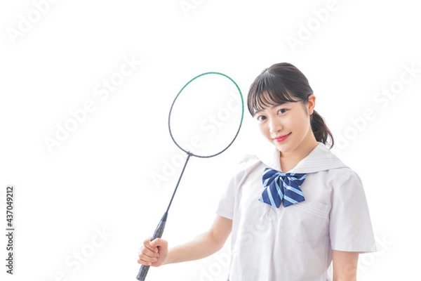 Fototapeta 部活をする学生