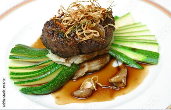 Fototapeta meat dish 11