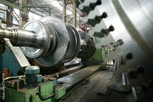 Fototapeta turbine