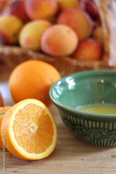 Obraz oranges and peaches