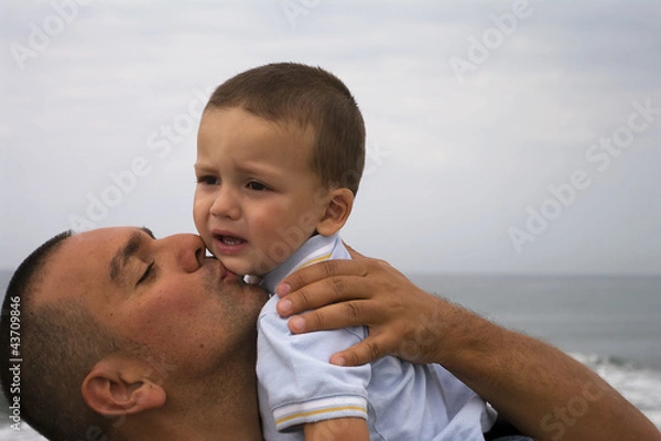 Obraz Il bacio di papà
