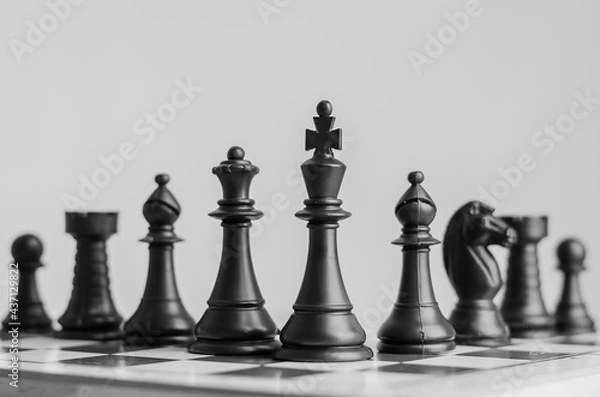 Obraz chessboard pieces