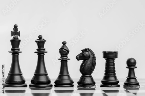 Obraz chessboard pieces