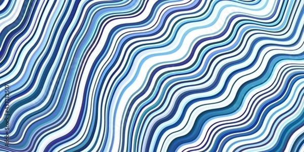 Fototapeta Light BLUE vector background with lines.