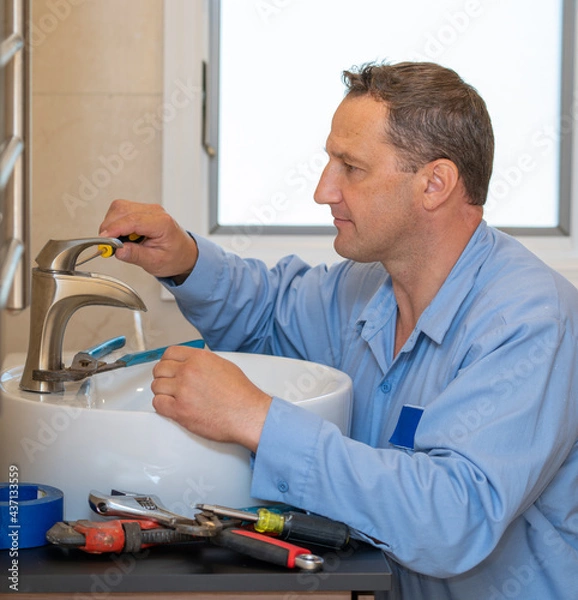 Fototapeta Plumber 