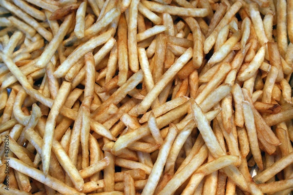 Obraz French Fry background