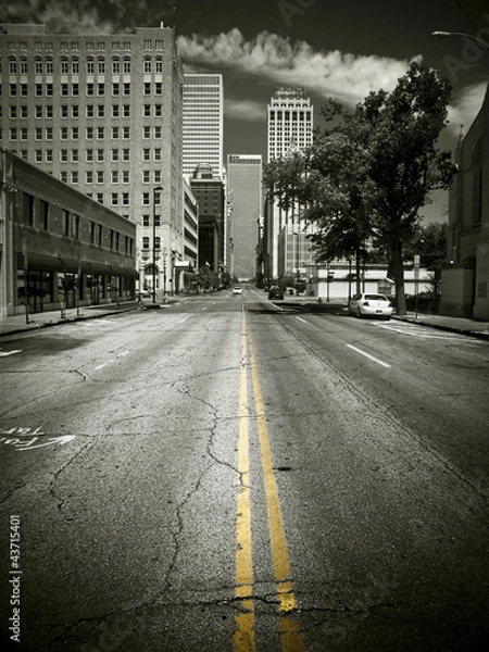 Obraz The Yellow Line