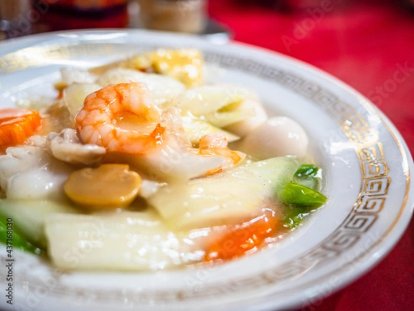 Obraz 八宝菜のクローズアップ画像