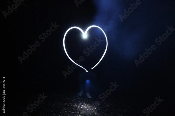 Obraz heart in the dark