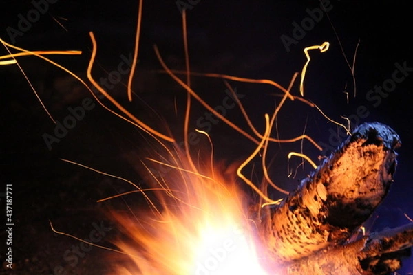 Obraz explosion of fire