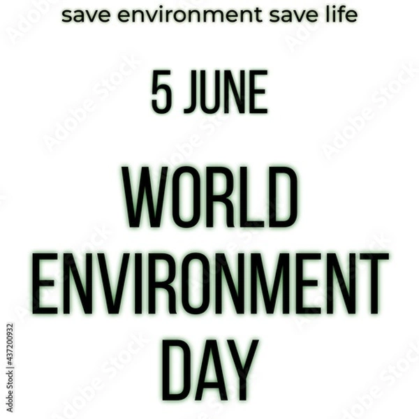 Fototapeta World environment day