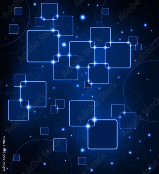 Obraz abstract technology