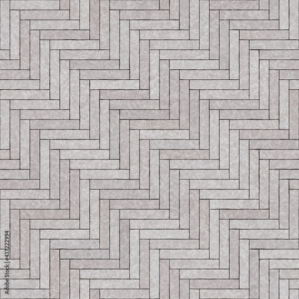 Fototapeta Paving stone texture. Seamless background.