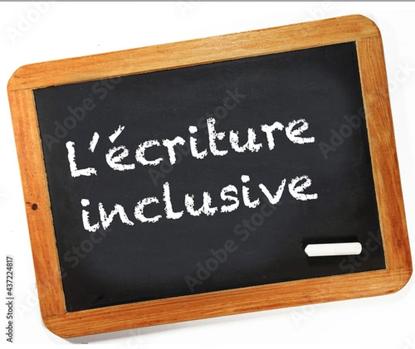 Obraz écriture inclusive