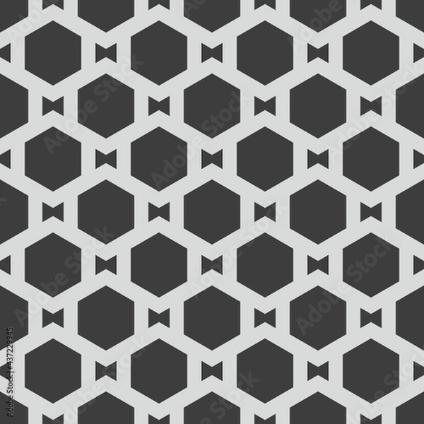 Fototapeta Pattern geometric  abstract ethnic vector illustration style seamless design for fabric, curtain, background, carpet, wallpaper, clothing, wrapping, Batik, fabric, tile, ceramic