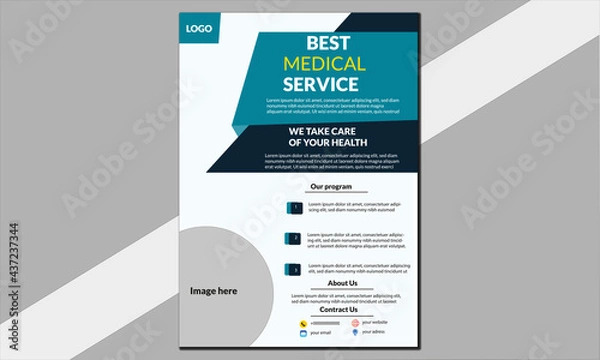 Obraz Medical Flyer