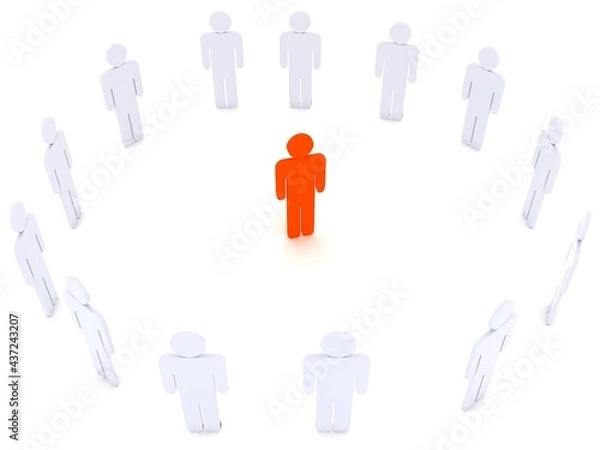 Obraz leader.3 illustration.