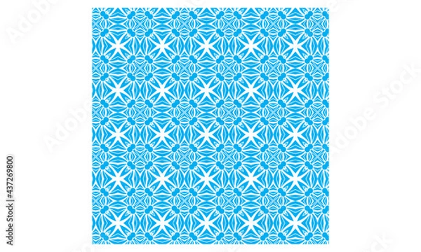 Obraz Floral symmetric pattern
