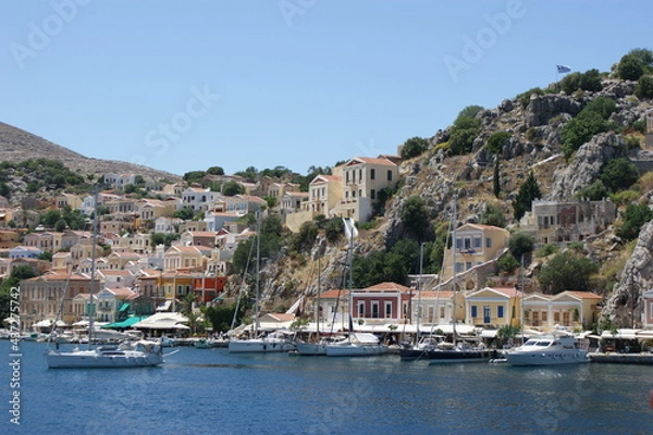 Obraz Greek Island sea view 