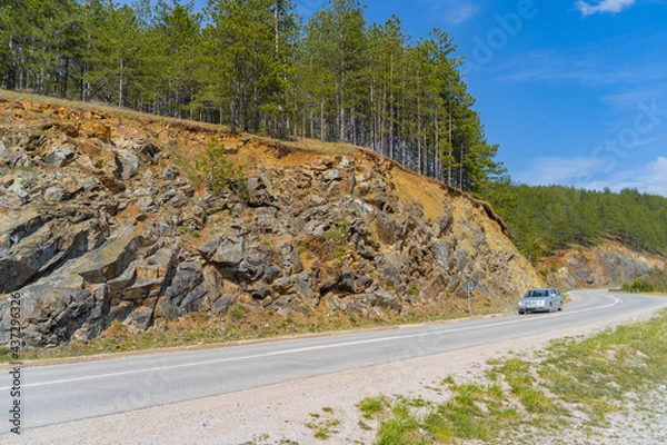 Obraz road in the mountains