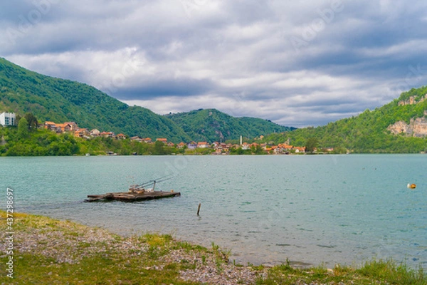 Obraz lake and mountains