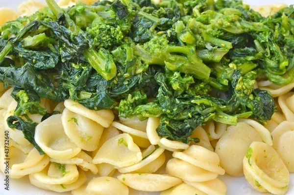 Obraz orecchiette con le cime di rapa