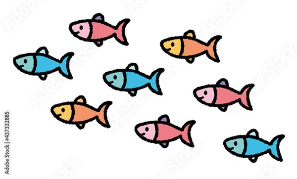 Obraz サカナたち