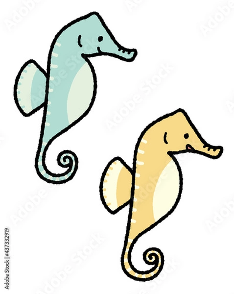 Obraz タツノオトシゴ