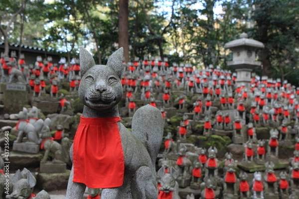 Obraz 豊川稲荷　霊狐塚