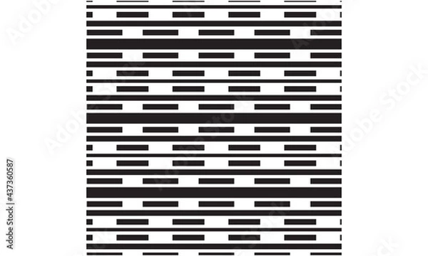 Obraz Dashed lines pattern