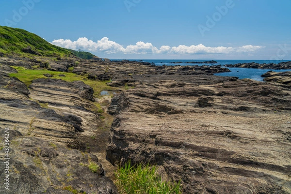 Obraz 長津呂の磯の風景【神奈川県・城ヶ島】