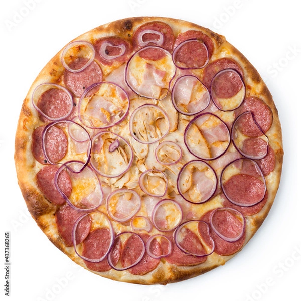 Obraz pizza on a plate