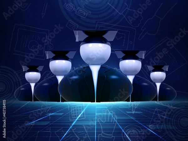 Obraz Higher education concept