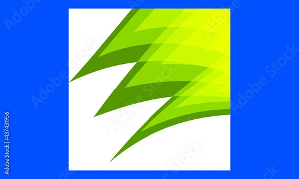 Obraz  green background art