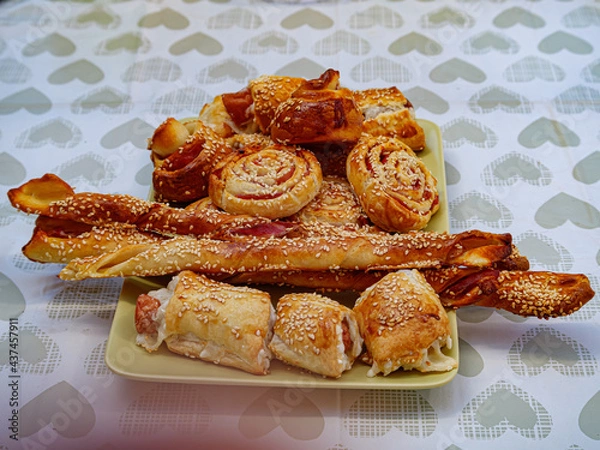 Obraz cookies on a plate